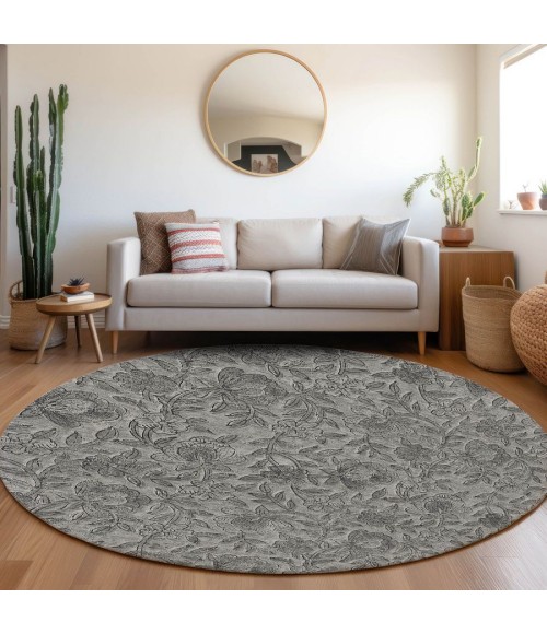 Addison Chantille ACN771-Gray 8 ft. X 8 ft. Round Rug