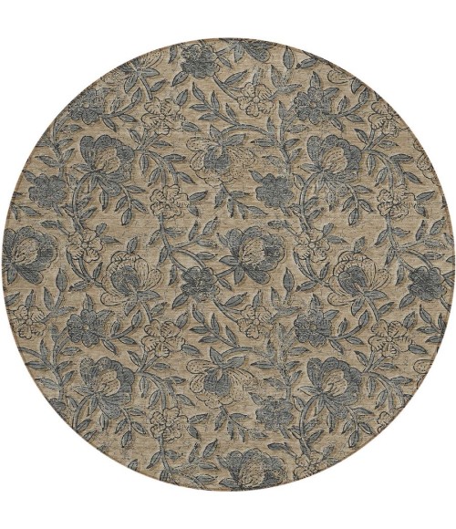 Addison Chantille ACN771-Khaki 8 ft. X 8 ft. Round Rug