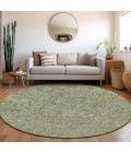 Addison Chantille ACN771-Olive 8 ft. X 8 ft. Round Rug