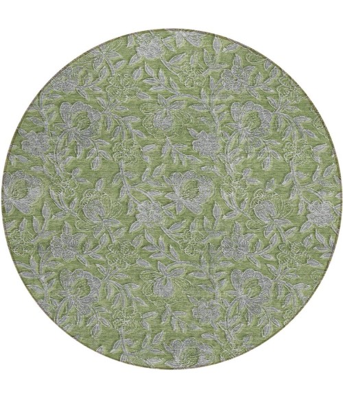 Addison Chantille ACN771-Olive 8 ft. X 8 ft. Round Rug