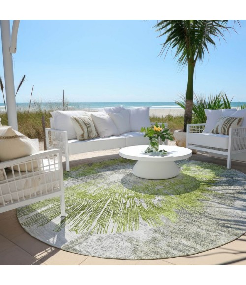 Addison Chantille ACN773-Aloe 8 ft. X 8 ft. Round Rug