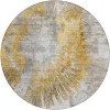 Addison Chantille ACN773-Gold 8 ft. X 8 ft. Round Rug