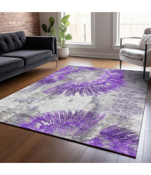 Addison Chantille ACN773-Purple 5 ft. X 7 ft. 6 in. Rectangle Rug