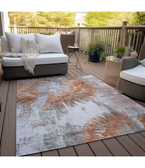 Addison Chantille ACN773-Terracotta 8 ft. X 10 ft. Rectangle Rug