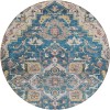 Addison Chantille ACN774-Blue 8 ft. X 8 ft. Round Rug