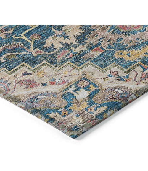 Addison Chantille ACN774-Blue 8 ft. X 8 ft. Round Rug