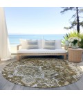 Addison Chantille ACN774-Brown 8 ft. X 8 ft. Round Rug