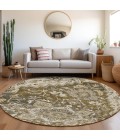 Addison Chantille ACN774-Brown 8 ft. X 8 ft. Round Rug
