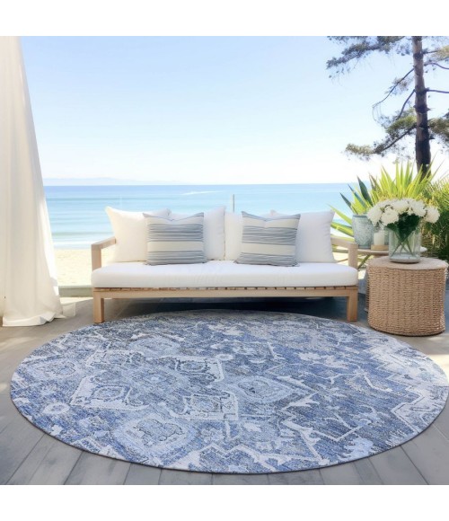 Addison Chantille ACN774-Denim 8 ft. X 8 ft. Round Rug