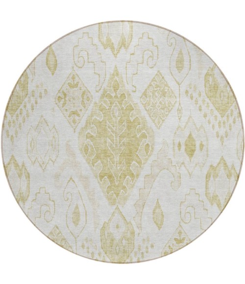 Addison Chantille ACN776-Beige 8 ft. X 8 ft. Round Rug