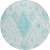 Addison Chantille ACN776-Teal 8 ft. X 8 ft. Round Rug