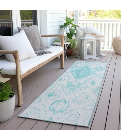 Addison Chantille ACN776-Teal 2 ft. 3 in. X 7 ft. 6 in. Rectangle Rug