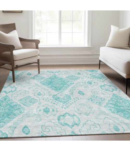 Addison Chantille ACN776-Teal 8 ft. X 10 ft. Rectangle Rug