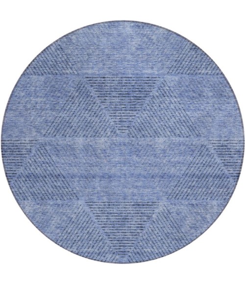 Addison Chantille ACN777-Blue 8 ft. X 8 ft. Round Rug