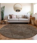 Addison Chantille ACN777-Brown 8 ft. X 8 ft. Round Rug