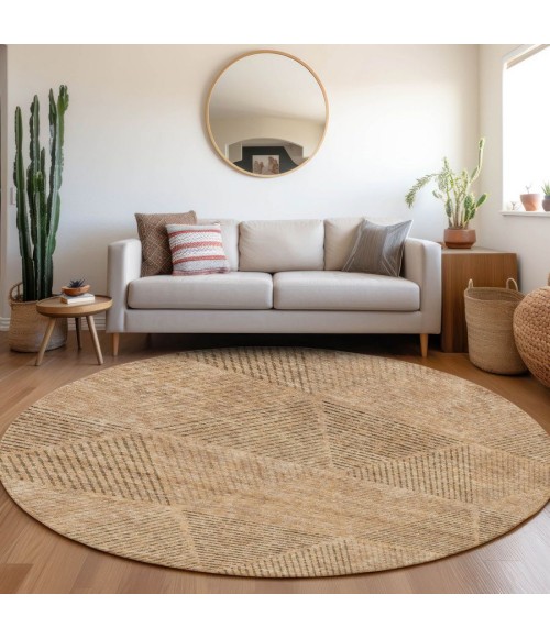Addison Chantille ACN777-Copper 8 ft. X 8 ft. Round Rug