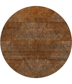 Addison Chantille ACN777-Terracotta 8 ft. X 8 ft. Round Rug