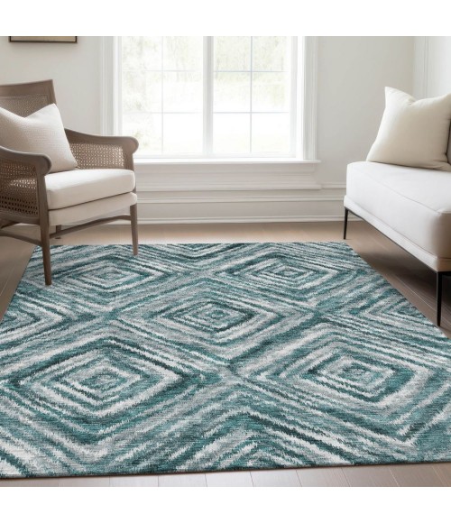 Addison Chantille ACN781-Teal 8 ft. X 10 ft. Rectangle Rug