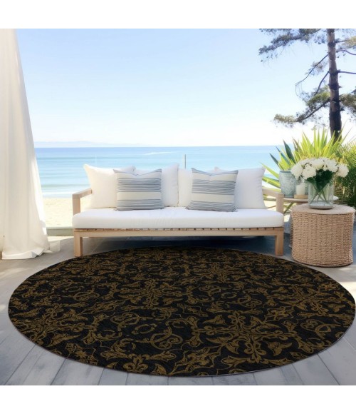 Addison Chantille ACN785-Brown 8 ft. X 8 ft. Round Rug