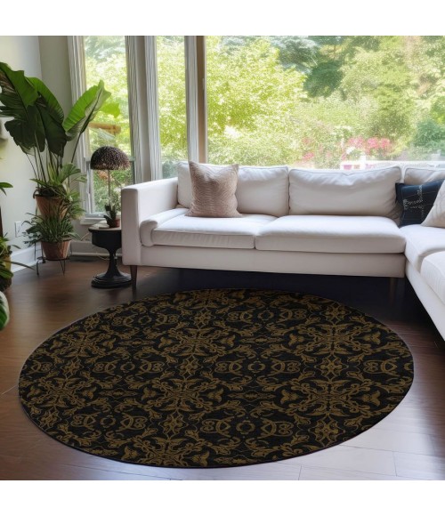 Addison Chantille ACN785-Brown 8 ft. X 8 ft. Round Rug
