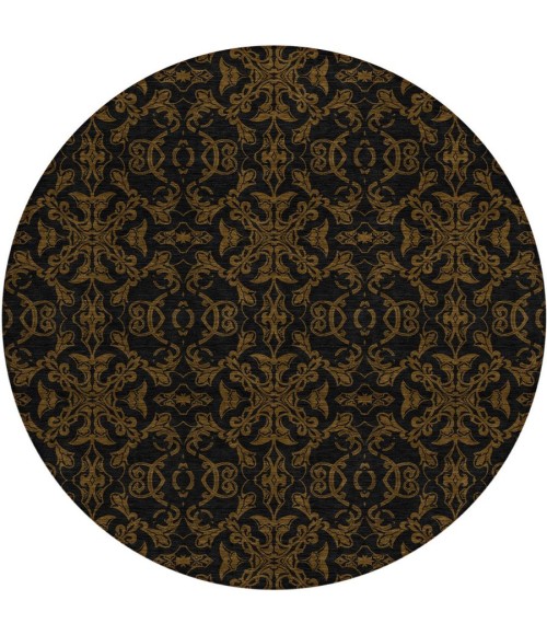 Addison Chantille ACN785-Brown 8 ft. X 8 ft. Round Rug