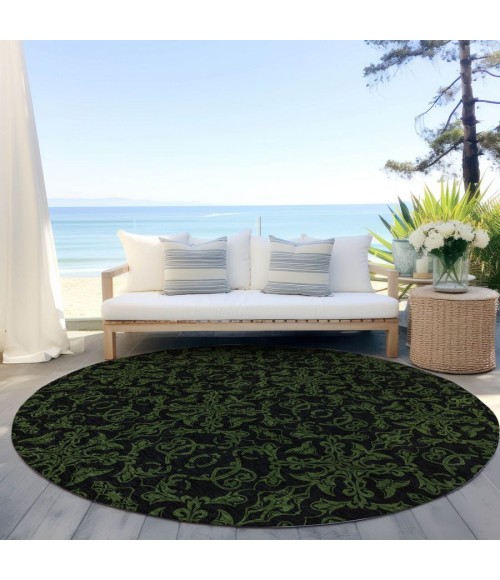 Addison Chantille ACN785-Olive 8 ft. X 8 ft. Round Rug