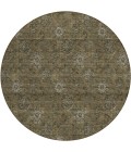 Addison Chantille ACN788-Brown 8 ft. X 8 ft. Round Rug
