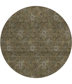 Addison Chantille ACN788-Brown 8 ft. X 8 ft. Round Rug