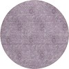 Addison Chantille ACN789-Plum 8 ft. X 8 ft. Round Rug