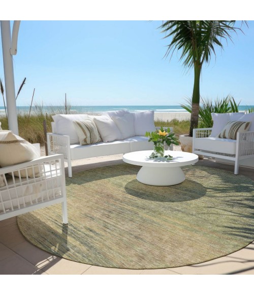 Addison Chantille ACN794-Aloe 8 ft. X 8 ft. Round Rug