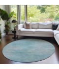 Addison Chantille ACN794-Aqua 8 ft. X 8 ft. Round Rug