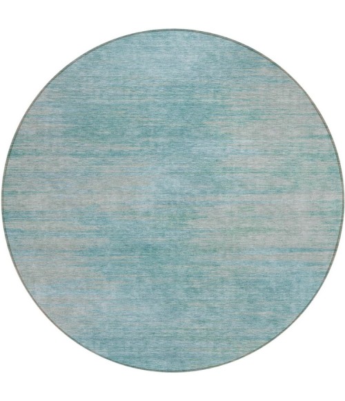 Addison Chantille ACN794-Aqua 8 ft. X 8 ft. Round Rug