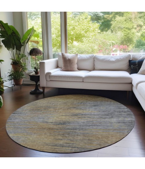 Addison Chantille ACN794-Brown 8 ft. X 8 ft. Round Rug