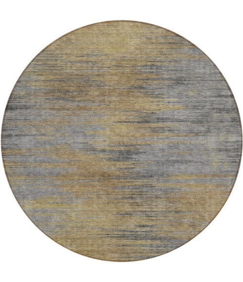 Addison Chantille ACN794-Brown 8 ft. X 8 ft. Round Rug
