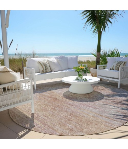 Addison Chantille ACN794-Merlot 8 ft. X 8 ft. Round Rug