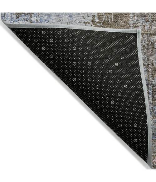 Addison Chantille ACN795-Brown 8 ft. X 8 ft. Round Rug
