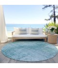 Addison Chantille ACN796-Aqua 8 ft. X 8 ft. Round Rug