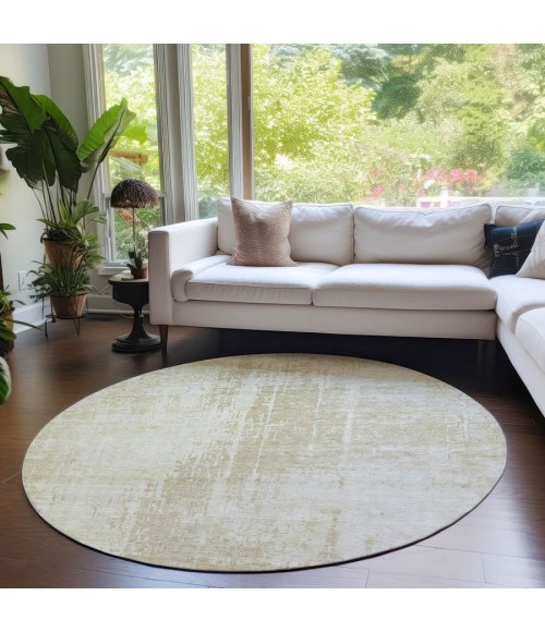 Addison Chantille ACN796-Beige 8 ft. X 8 ft. Round Rug