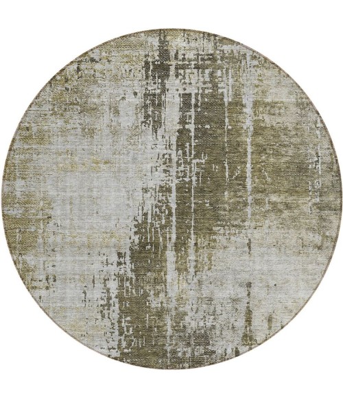 Addison Chantille ACN796-Brown 8 ft. X 8 ft. Round Rug