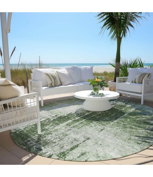 Addison Chantille ACN796-Fern 8 ft. X 8 ft. Round Rug