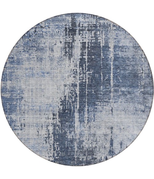 Addison Chantille ACN796-Navy 8 ft. X 8 ft. Round Rug