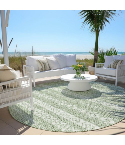 Addison Chantille ACN803-Aloe 8 ft. X 8 ft. Round Rug