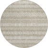 Addison Chantille ACN803-Beige 8 ft. X 8 ft. Round Rug