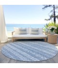 Addison Chantille ACN803-Blue 8 ft. X 8 ft. Round Rug