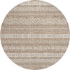 Addison Chantille ACN803-Brown 8 ft. X 8 ft. Round Rug