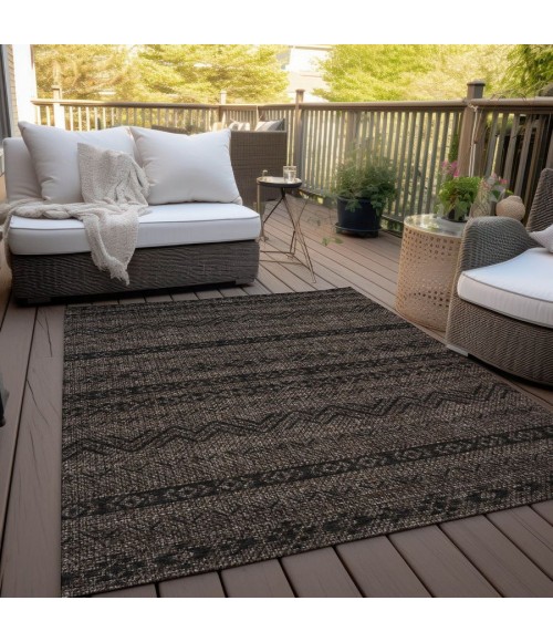 Addison Chantille Rug ACN803-Chocolate 9 ft. X 12 ft. Rectangle - Rugs Town Addison Chantille ACN803-Chocolate 9 ft. X 12 ft. Rectangle Rug