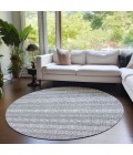 Addison Chantille ACN803-Gray 8 ft. X 8 ft. Round Rug