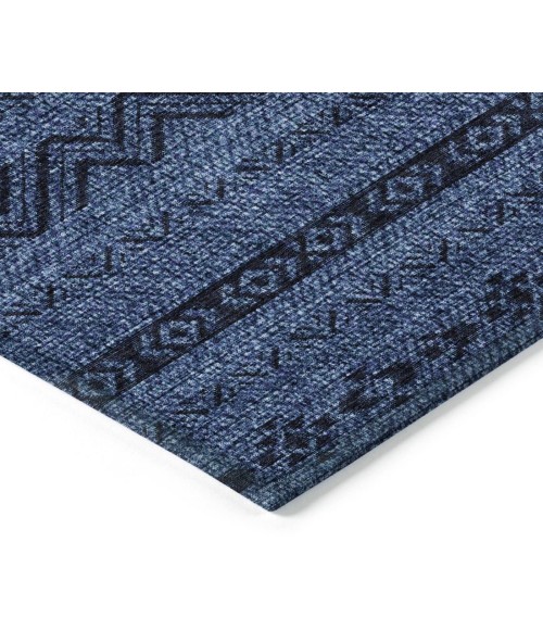 Addison Chantille Rug ACN803-Navy 9 ft. X 12 ft. Rectangle - Rugs Town Addison Chantille ACN803-Navy 9 ft. X 12 ft. Rectangle Rug