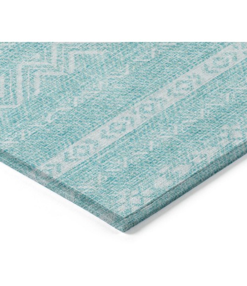 Addison Chantille Rug ACN803-Teal 9 ft. X 12 ft. Rectangle - Rugs Town Addison Chantille ACN803-Teal 9 ft. X 12 ft. Rectangle Rug