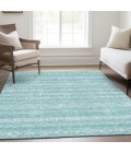 Addison Chantille Rug ACN803-Teal 9 ft. X 12 ft. Rectangle - Rugs Town Addison Chantille ACN803-Teal 9 ft. X 12 ft. Rectangle Rug